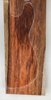 Preview: Body African Koa 2-pcs. Unique Piece #018